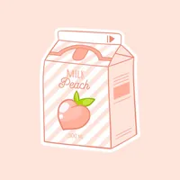 Peach on the beach
