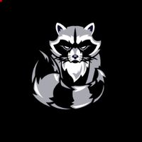 Raccoon family